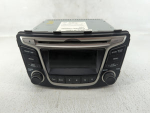 2015-2017 Hyundai Accent Radio AM FM Cd Player Receiver Replacement P/N:96170-1R111RDR Fits 2015 2016 2017 OEM Used Auto Parts