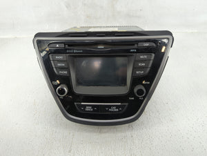 2014-2016 Hyundai Elantra Radio AM FM Cd Player Receiver Replacement P/N:96180-3X165GU Fits 2014 2015 2016 OEM Used Auto Parts