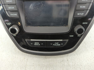 2014-2016 Hyundai Elantra Radio AM FM Cd Player Receiver Replacement P/N:96180-3X165GU Fits 2014 2015 2016 OEM Used Auto Parts