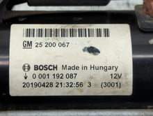 2014-2021 Buick Encore Car Starter Motor Solenoid OEM P/N:25 200 067 Fits 2014 2015 2016 2017 2018 2019 2020 2021 OEM Used Auto Parts