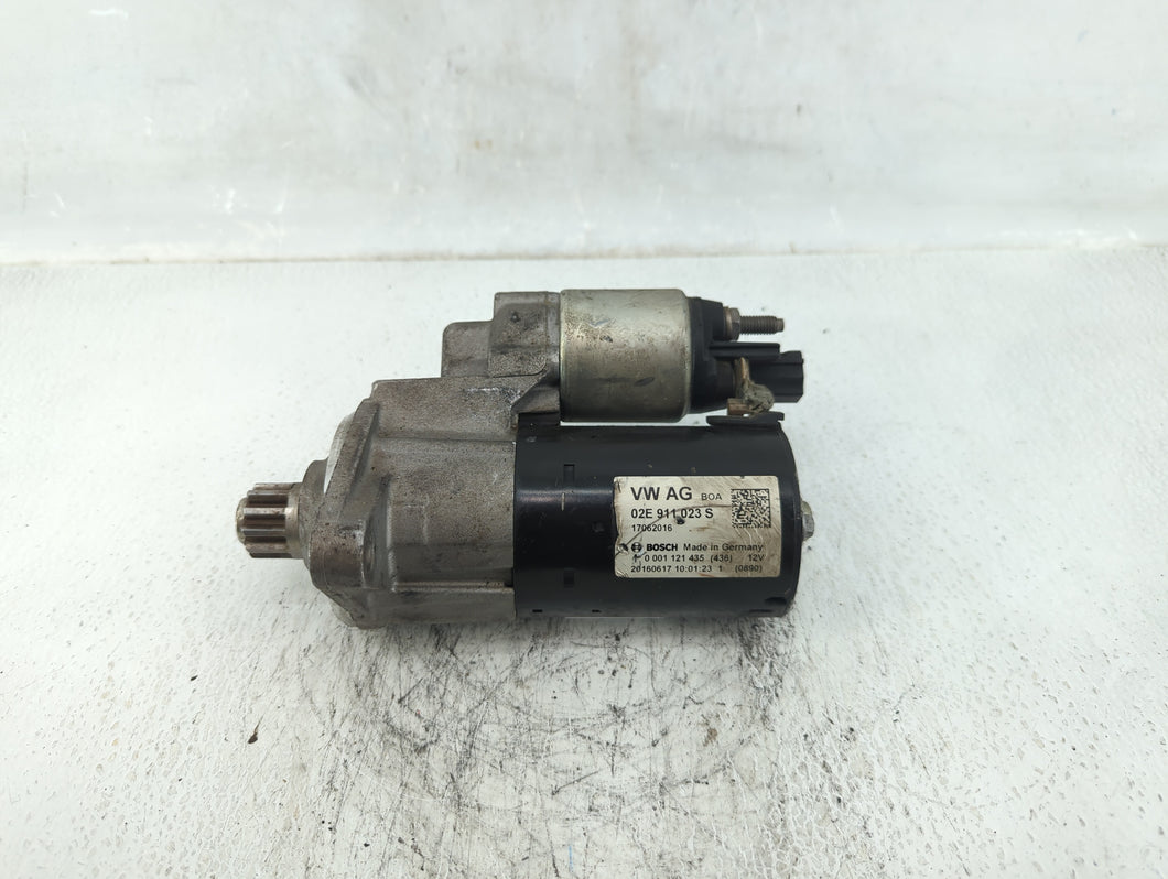 2015-2017 Volkswagen Gti Car Starter Motor Solenoid OEM P/N:02E 911 023 S Fits 2011 2012 2013 2014 2015 2016 2017 2018 2019 OEM Used Auto Parts