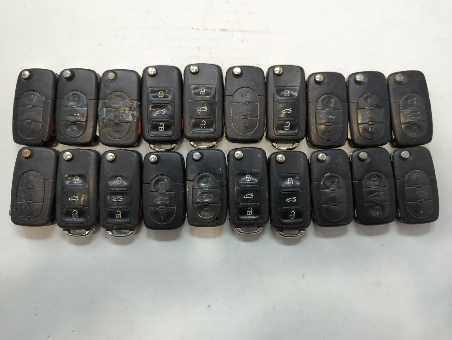 Lot of 20 Volkswagen Keyless Entry Remote Fob NBG8137T | NBGFS93N - Oemusedautoparts1.com