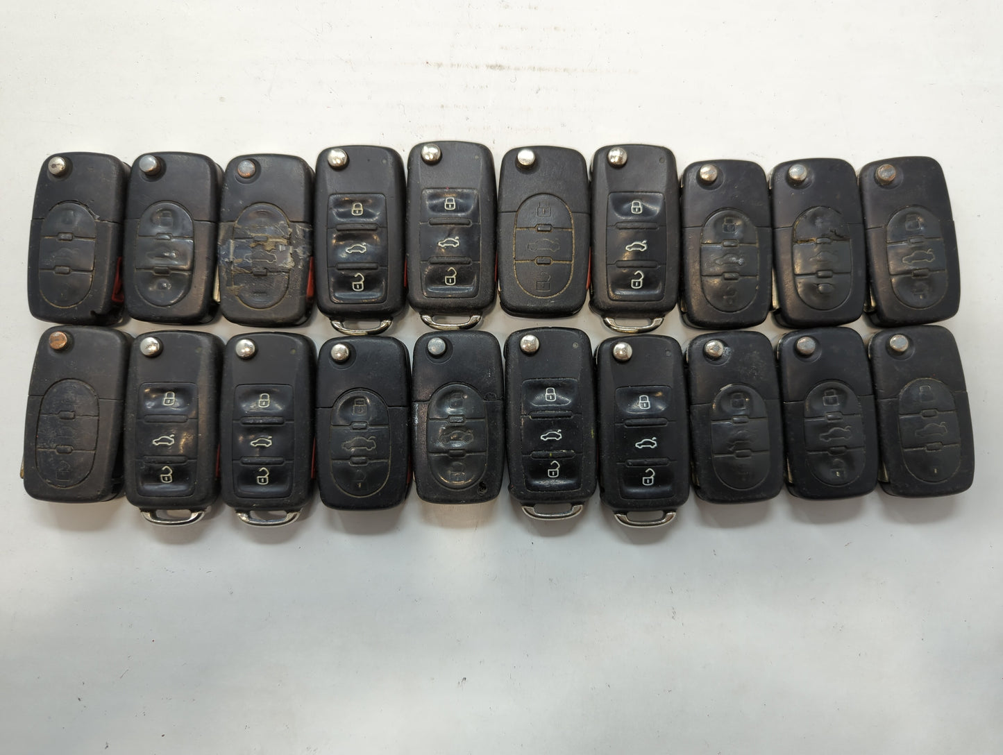 Lot of 20 Volkswagen Keyless Entry Remote Fob NBG8137T | NBGFS93N - Oemusedautoparts1.com