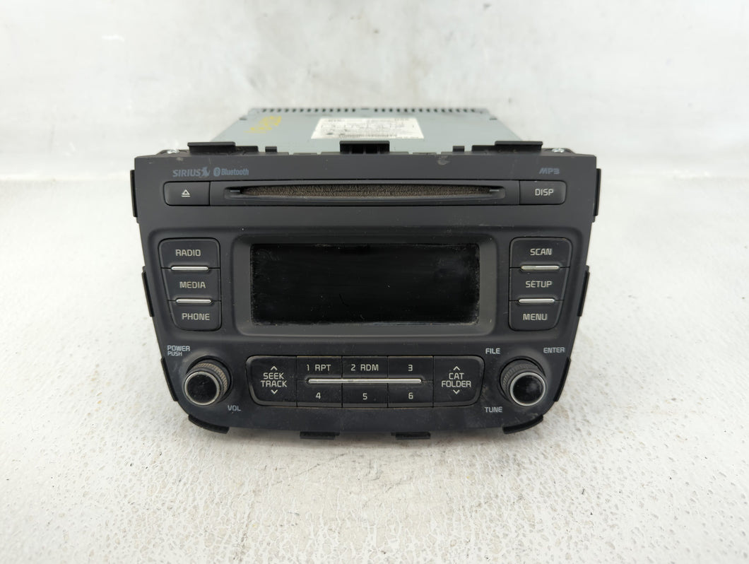 2014-2015 Kia Sorento Radio AM FM Cd Player Receiver Replacement P/N:96170-1UAA1VA Fits 2014 2015 OEM Used Auto Parts