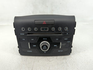 2012-2014 Honda Cr-V Radio AM FM Cd Player Receiver Replacement P/N:39100-T0A-A520-M1 Fits 2012 2013 2014 OEM Used Auto Parts