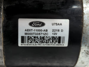 2011-2019 Ford Fiesta Car Starter Motor Solenoid OEM P/N:AE8T-11000-AB Fits 2011 2012 2013 2014 2015 2016 2017 2018 2019 OEM Used Auto Parts