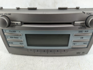 2007-2009 Toyota Camry Radio AM FM Cd Player Receiver Replacement P/N:86120-06182 Fits 2007 2008 2009 OEM Used Auto Parts