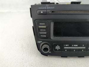 2014-2015 Kia Sorento Radio AM FM Cd Player Receiver Replacement P/N:96170-1UAA1VA Fits 2014 2015 OEM Used Auto Parts