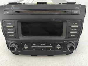 2014-2015 Kia Sorento Radio AM FM Cd Player Receiver Replacement P/N:96170-1UAA1VA Fits 2014 2015 OEM Used Auto Parts