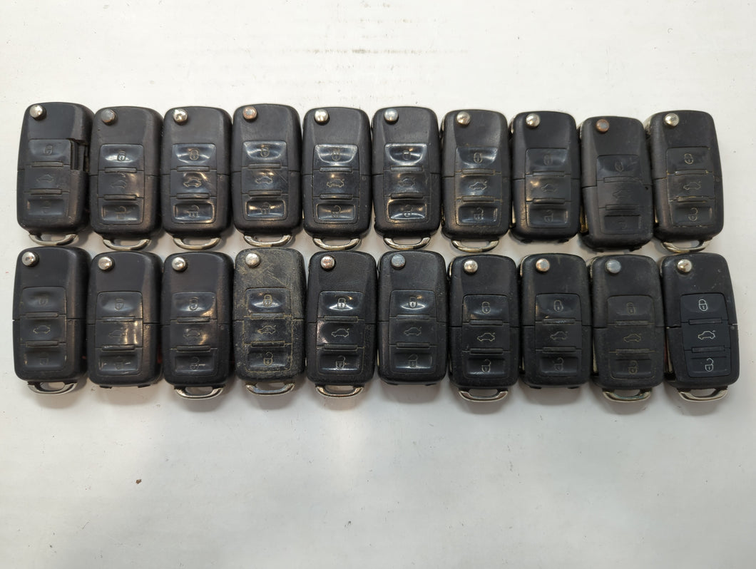 Lot of 20 Volkswagen Keyless Entry Remote Fob NBG735868T | NBG92596263