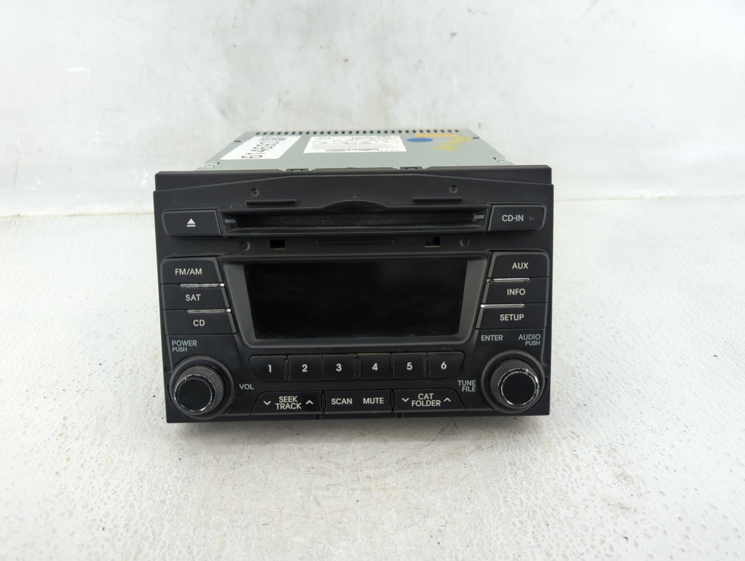 2011-2013 Kia Optima Radio AM FM Cd Player Receiver Replacement P/N:96170-2T651CA P05091175AD Fits 2011 2012 2013 OEM Used Auto Parts