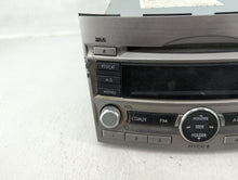 2010-2012 Subaru Legacy Radio AM FM Cd Player Receiver Replacement P/N:86201AJ64A Fits 2010 2011 2012 OEM Used Auto Parts