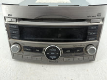 2010-2012 Subaru Legacy Radio AM FM Cd Player Receiver Replacement P/N:86201AJ64A Fits 2010 2011 2012 OEM Used Auto Parts