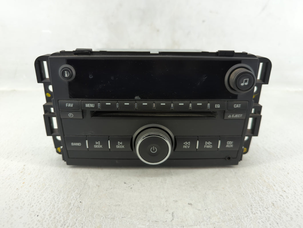 2007-2008 Chevrolet Impala Radio AM FM Cd Player Receiver Replacement P/N:890678ENE4021130 Fits 2007 2008 OEM Used Auto Parts