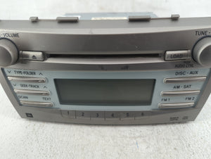 2007-2009 Toyota Camry Radio AM FM Cd Player Receiver Replacement P/N:86120-06191 Fits 2007 2008 2009 OEM Used Auto Parts