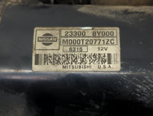 2004-2006 Nissan Maxima Car Starter Motor Solenoid OEM P/N:M000T20771ZC 23300 8Y000 Fits 2004 2005 2006 2007 2008 2009 OEM Used Auto Parts