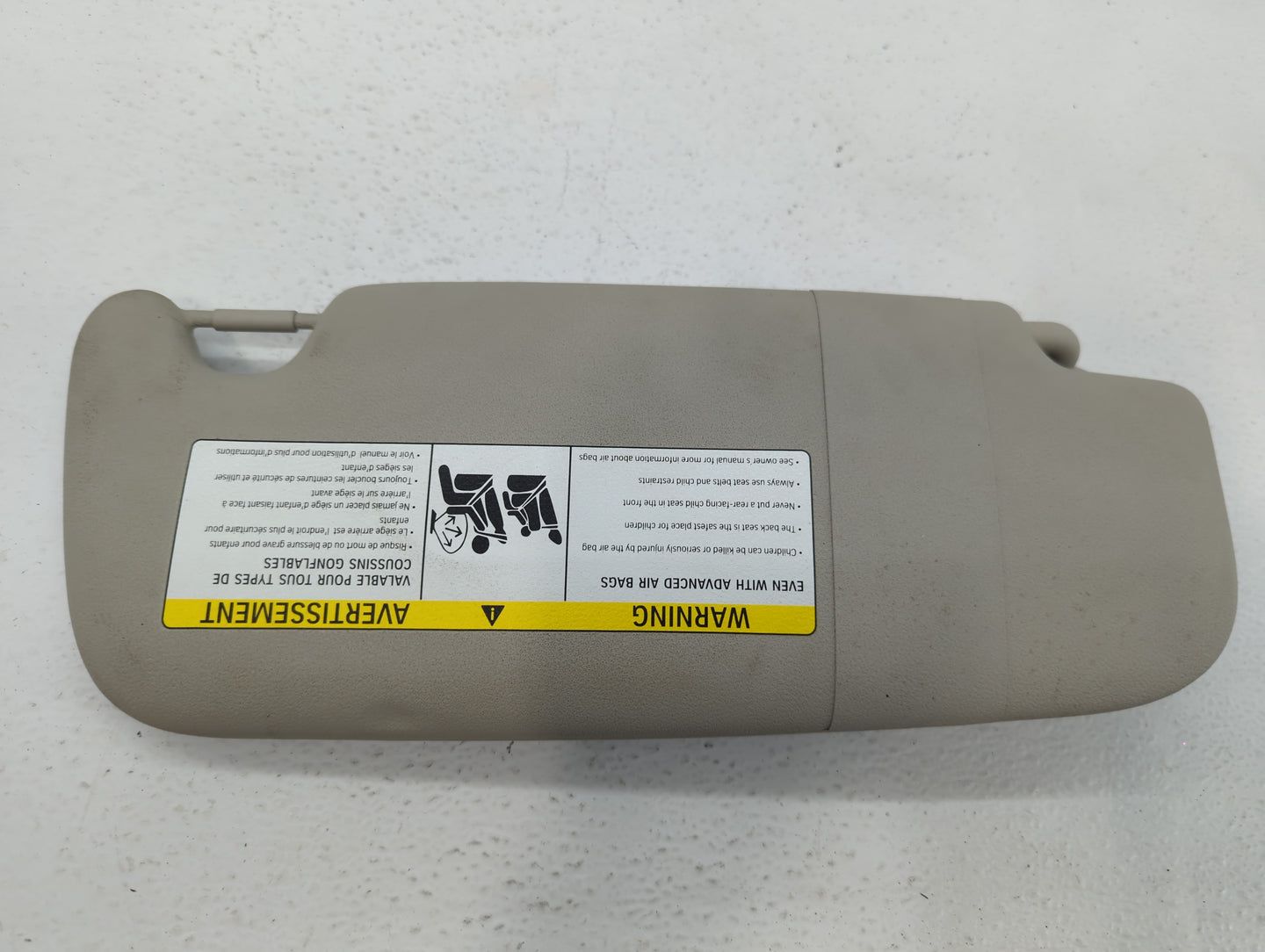 2018 Mini Cooper Sun Visor Shade Replacement Driver Left Mirror Fits OEM Used Auto Parts - Oemusedautoparts1.com