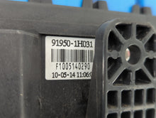 2010-2012 Hyundai Elantra Fusebox Fuse Box Panel Relay Module P/N:91950-1H031 Fits 2010 2011 2012 OEM Used Auto Parts