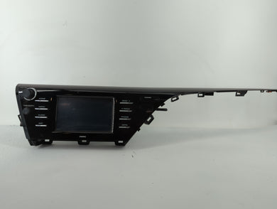 2018-2020 Toyota Camry Radio AM FM Cd Player Receiver Replacement P/N:86140-06D20 Fits 2018 2019 2020 OEM Used Auto Parts