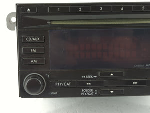 2012-2014 Subaru Impreza Radio AM FM Cd Player Receiver Replacement P/N:86201FJ600 Fits 2012 2013 2014 OEM Used Auto Parts