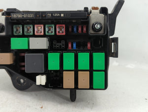 2012-2013 Hyundai Accent Fusebox Fuse Box Panel Relay Module P/N:91221-1R713 Fits 2012 2013 OEM Used Auto Parts