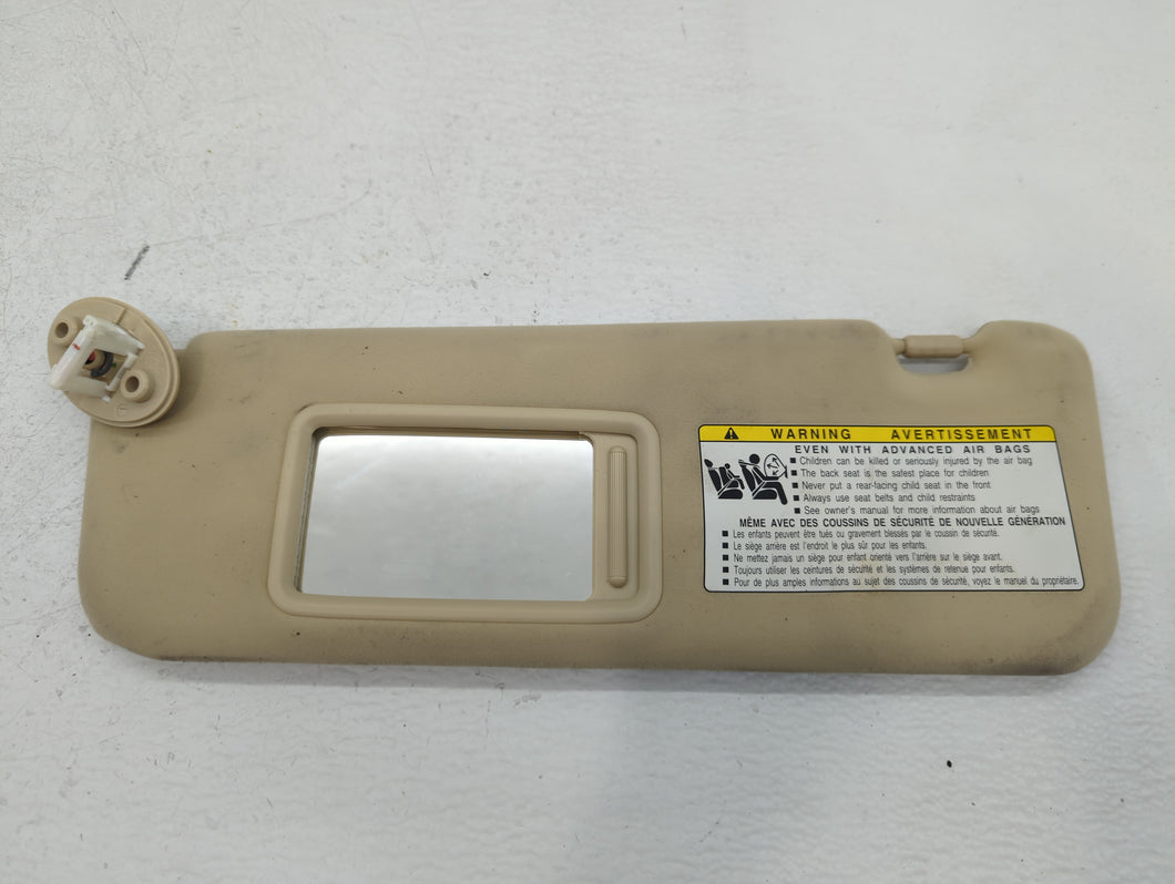 2010-2011 Lexus Es350 Sun Visor Shade Replacement Driver Left Mirror Fits 2010 2011 OEM Used Auto Parts