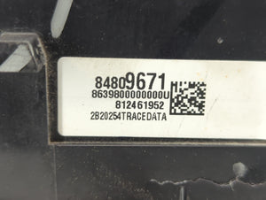 2018-2022 Chevrolet Equinox Fusebox Fuse Box Panel Relay Module P/N:84809671 Fits 2018 2019 2020 2021 2022 OEM Used Auto Parts