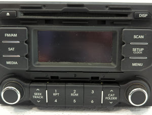 2012-2015 Kia Rio Radio AM FM Cd Player Receiver Replacement P/N:96170-1W900CA Fits 2012 2013 2014 2015 OEM Used Auto Parts