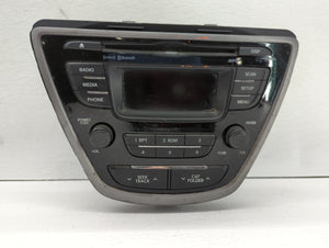 2011-2013 Hyundai Elantra Radio AM FM Cd Player Receiver Replacement P/N:96170-3X165RA5 Fits 2011 2012 2013 OEM Used Auto Parts