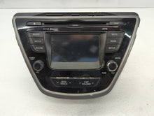 2014-2016 Hyundai Elantra Radio AM FM Cd Player Receiver Replacement P/N:96180-3X1755GU Fits 2014 2015 2016 OEM Used Auto Parts