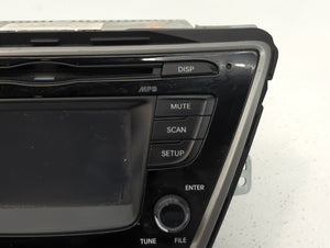 2014-2016 Hyundai Elantra Radio AM FM Cd Player Receiver Replacement P/N:96180-3X165GU Fits 2014 2015 2016 OEM Used Auto Parts