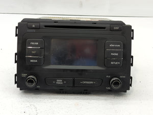 2015-2016 Kia Sedona Radio AM FM Cd Player Receiver Replacement P/N:96160-A9000WAC Fits 2015 2016 OEM Used Auto Parts