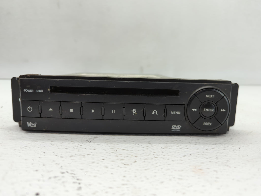 2008-2010 Jeep Wrangler Radio AM FM Cd Player Receiver Replacement P/N:P05064063AE Fits 2008 2009 2010 OEM Used Auto Parts