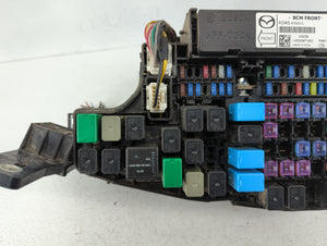 2013-2022 Mazda Cx-5 Fusebox Fuse Box Panel Relay Module P/N:KD45 66760 K7005 Fits OEM Used Auto Parts