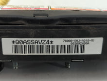 2005-2006 Honda Odyssey Air Bag Passenger Right Dashboard OEM P/N:78000-SHJ-A910-M1 Fits 2005 2006 OEM Used Auto Parts