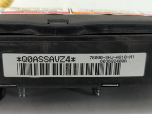 2005-2006 Honda Odyssey Air Bag Passenger Right Dashboard OEM P/N:78000-SHJ-A910-M1 Fits 2005 2006 OEM Used Auto Parts