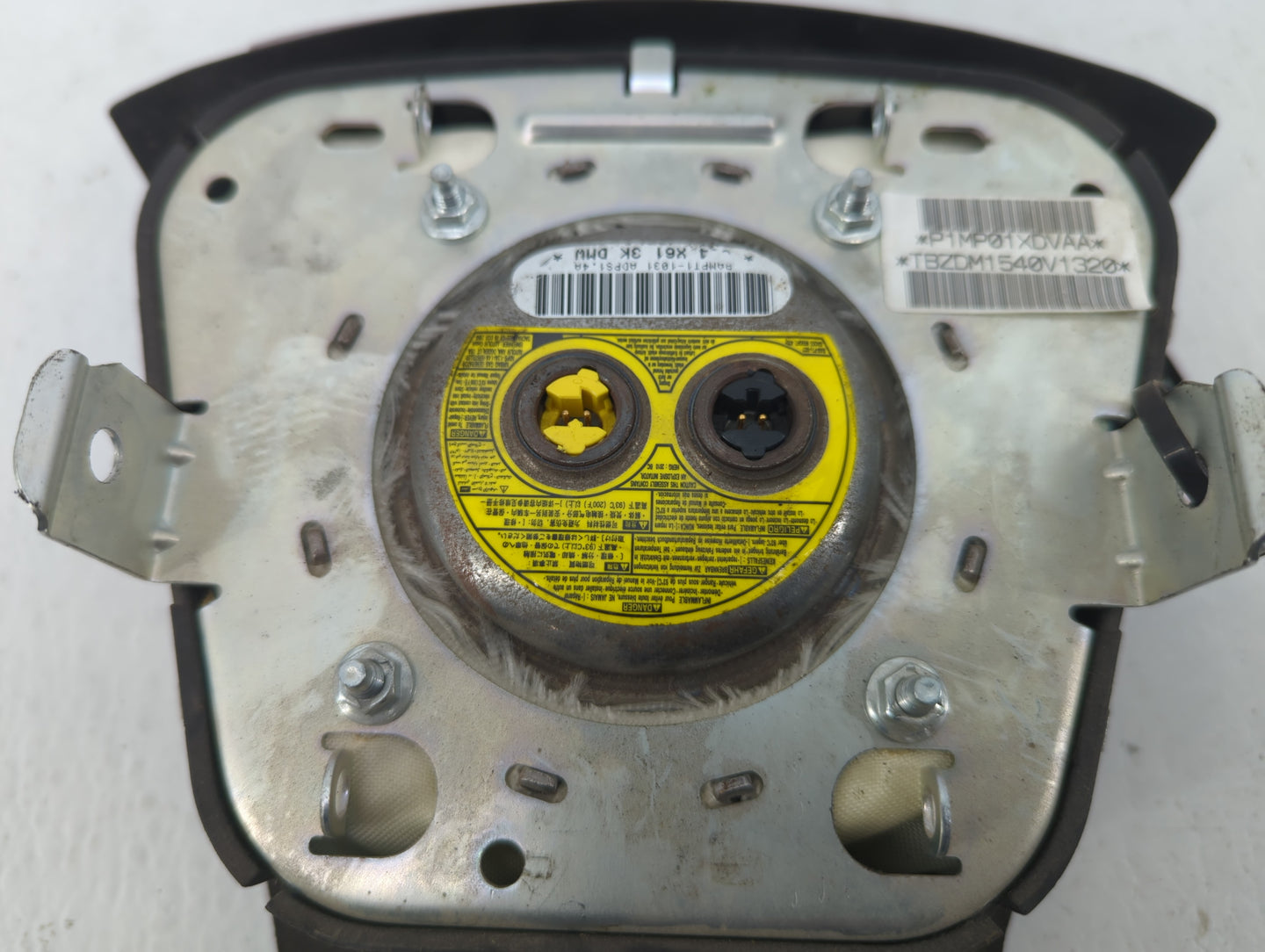2010 Dodge Journey Air Bag Driver Left Steering Wheel Mounted P/N:P1M01XDVAA Fits OEM Used Auto Parts - Oemusedautoparts1.com