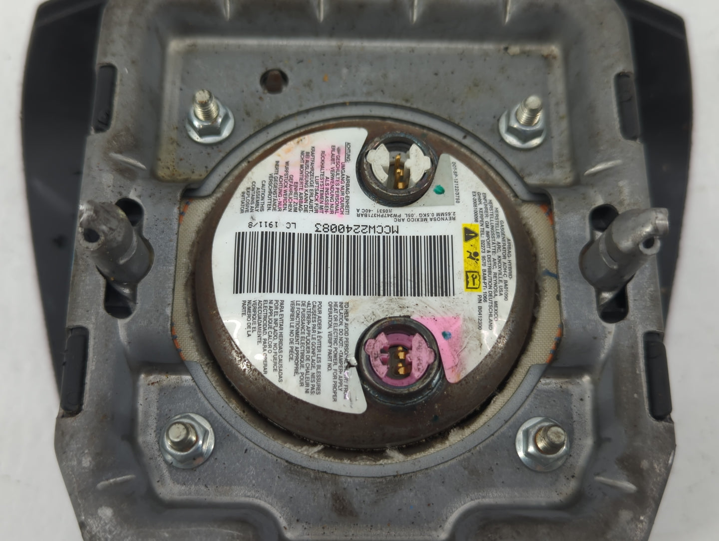 2012 Chevrolet Traverse Air Bag Driver Left Steering Wheel Mounted P/N:AB2576Z249110025 Fits OEM Used Auto Parts - Oemusedautoparts1.com
