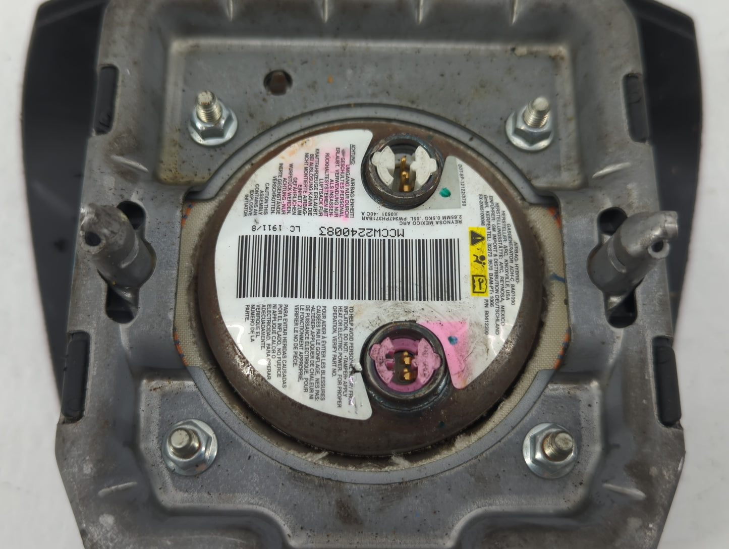 2012 Chevrolet Traverse Air Bag Driver Left Steering Wheel Mounted P/N:AB2576Z249110025 Fits OEM Used Auto Parts - Oemusedautoparts1.com