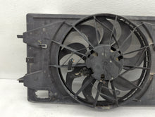 2007-2010 Pontiac G5 Left Radiator Fan Motor Assembly Black