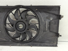 2007-2010 Pontiac G5 Left Radiator Fan Motor Assembly Black