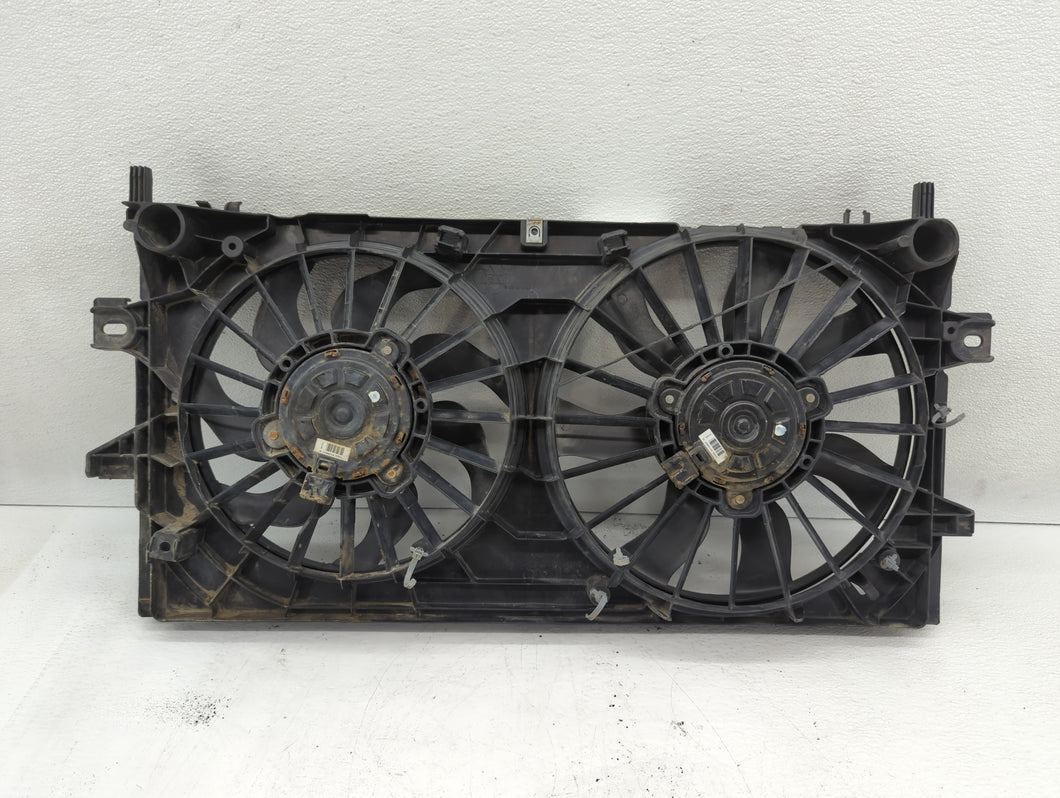 2006-2016 Chevrolet Impala Left Radiator Fan Motor Assembly Black