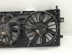 2006-2016 Chevrolet Impala Left Radiator Fan Motor Assembly Black