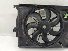 2015-2017 Hyundai Accent Left Radiator Fan Motor Assembly Black