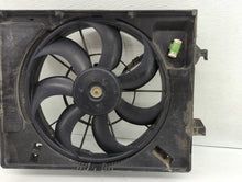 2015-2017 Hyundai Accent Left Radiator Fan Motor Assembly Black