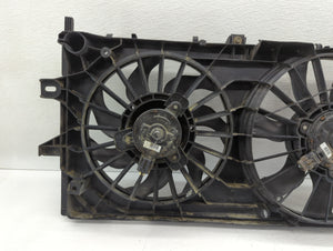 2006-2011 Chevrolet Impala Left Radiator Fan Motor Assembly Black