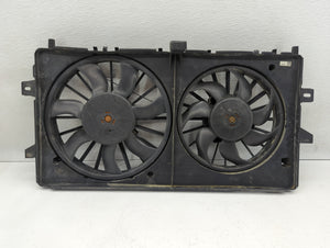 2006-2011 Chevrolet Impala Left Radiator Fan Motor Assembly Black