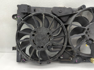 Chevrolet Malibu Limited Left Radiator Fan Motor Assembly Black