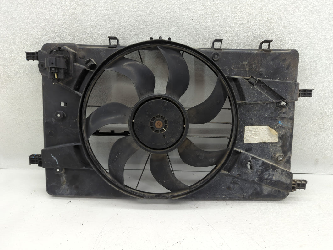 2011-2016 Chevrolet Cruze Left Radiator Fan Motor Assembly Black