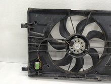 2011-2016 Chevrolet Cruze Left Radiator Fan Motor Assembly Black